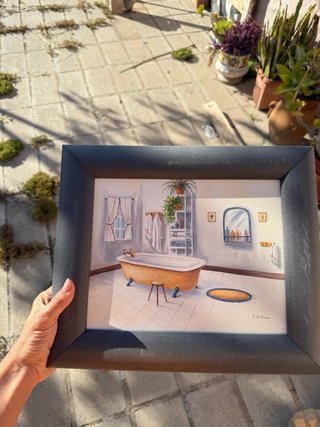 Quadro Decorativo Bagno