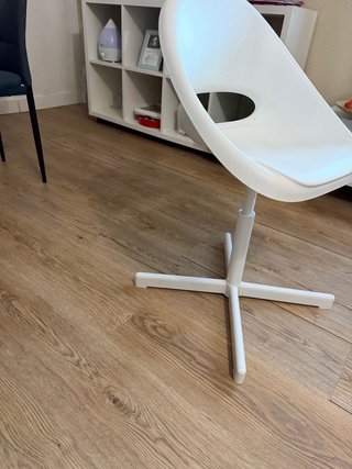 Silla infantil IKEA blanca