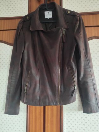 Chaqueta efecto piel Amichi Talla M