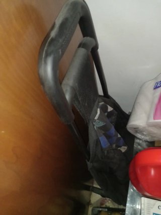 Carro de compras negro