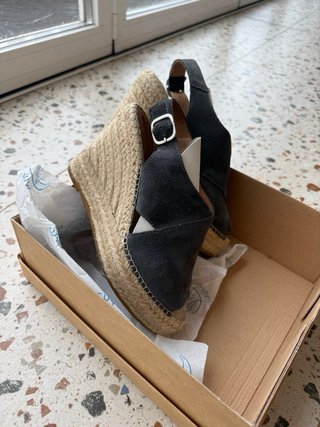 Alpargatas Suyute Azul Piedra