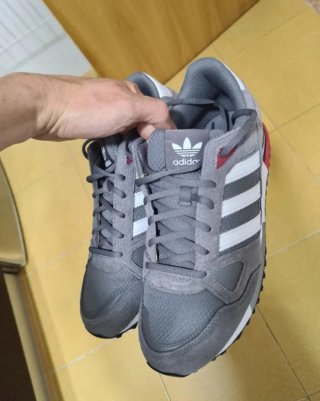 Zapatillas Adidas ZX 750 Gris/Rojo