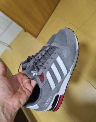 Zapatillas Adidas ZX 750 Gris/Rojo