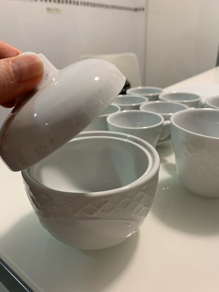Juego de té y café Bidasoa porcelana