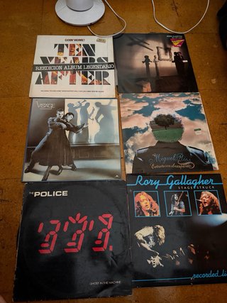 Lote Vinilos Rock Internacional y Nacional