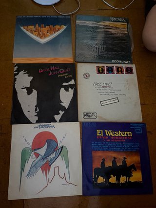 Lote Vinilos Rock Internacional y Nacional