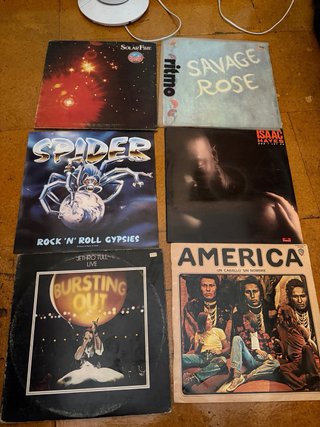 Lote Vinilos Rock Internacional y Nacional