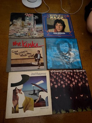 Lote Vinilos Rock Internacional y Nacional