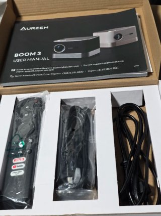 PROYECTOR 4K AURZEN BOOM 3  Dolby Audio.