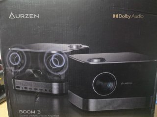 PROYECTOR 4K AURZEN BOOM 3  Dolby Audio.
