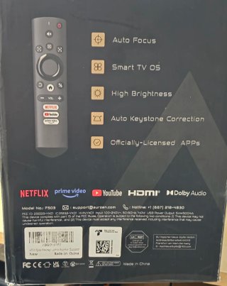 PROYECTOR 4K AURZEN BOOM 3  Dolby Audio.
