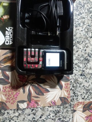 Nokia 7260 Negro/Plateado