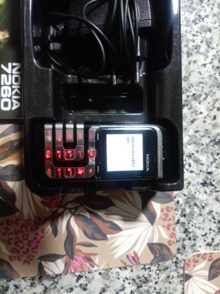 Nokia 7260 Negro/Plateado