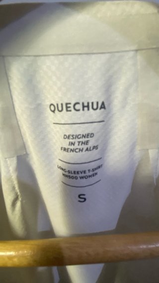 Camisola Quechua Mulher Manga Comprida