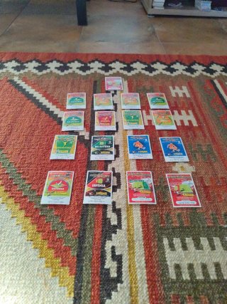 Lote Cartas Fútbol 2013-2019