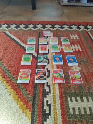 Lote Cartas Fútbol 2013-2019
