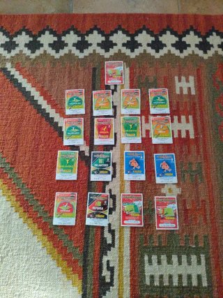 Lote Cartas Fútbol 2013-2019