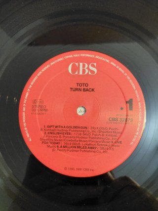 Vinilo TOTO - Turn back