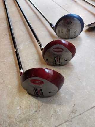 Palos de golf junior Longridge con bolsa