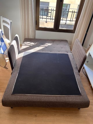 Divano letto clic-clac a due posti