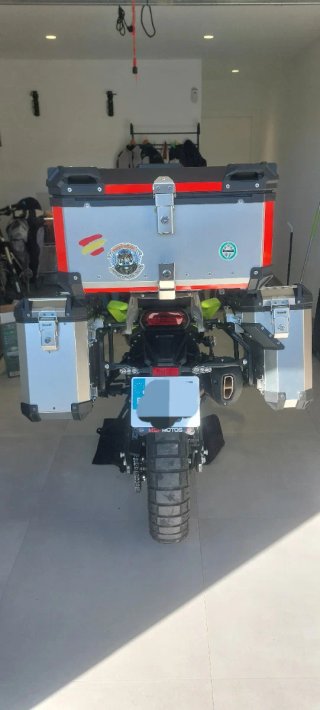 Benelli TRK 702 X explorer Verde,negro y fluor