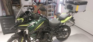 Benelli TRK 702 X explorer Verde,negro y fluor