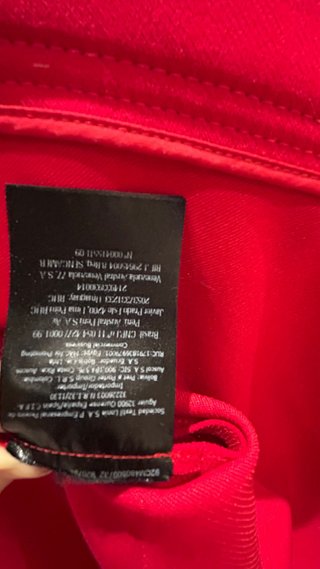 exclusiva Falda Evase Roja Carolina Herrera-nueva