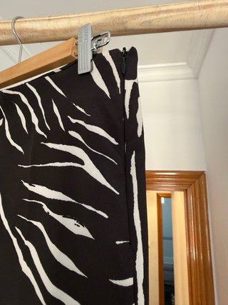 Pantaloni Zara con stampa zebra