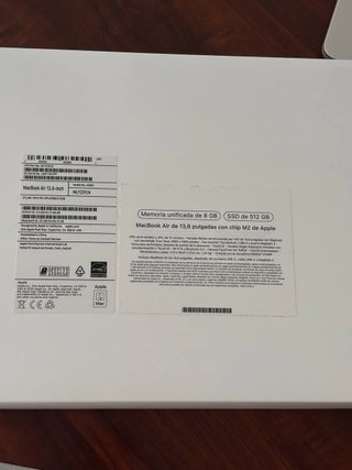 MacBook Air M2 512GB muy cuidado