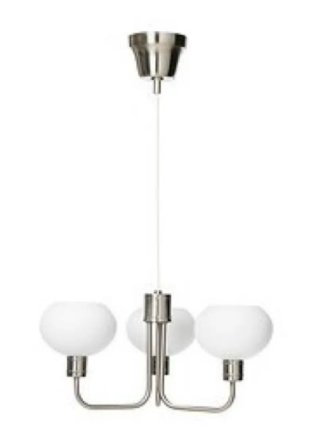 Lámpara colgante Ikea ALGHULT 3 focos