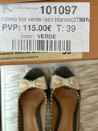 Zapatos Ferrucci Peep Toe
