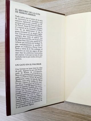 Agatha Christie El misterio de guía ferrocarriles