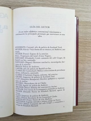 Agatha Christie El misterio de guía ferrocarriles