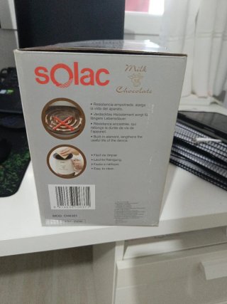 Solac Calentador Leche y Chocolate 1L