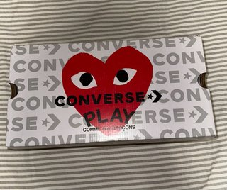 Converse x CDG Play Blancas Talla 41.5