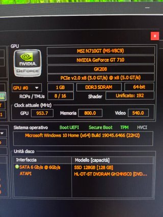 GPU MSI GT 710 1GB