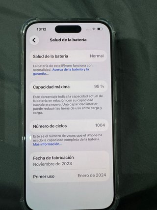 iPhone 15 Pro 128GB Titanio Blanco Libre