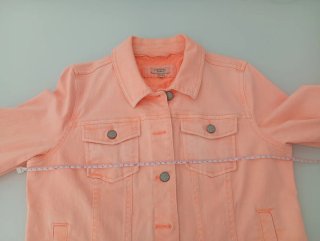 Chaqueta vaquera Cortefiel rosa Talla M