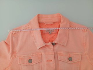 Chaqueta vaquera Cortefiel rosa Talla M