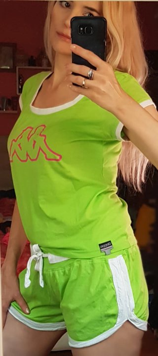 Completo sportivo  Kappa verde