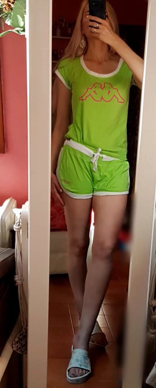 Completo sportivo  Kappa verde