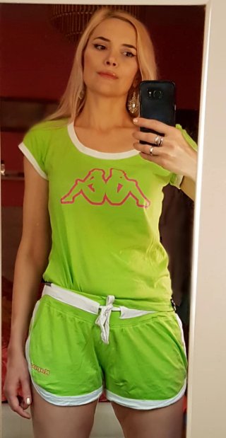 Completo sportivo  Kappa verde