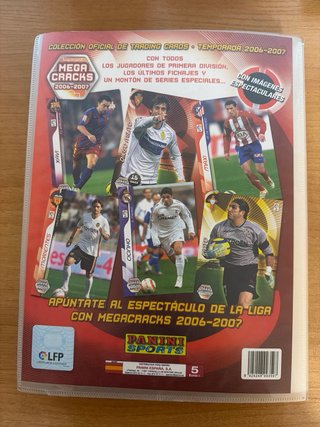Álbum Panini Megacracks 2006/07 Completo
