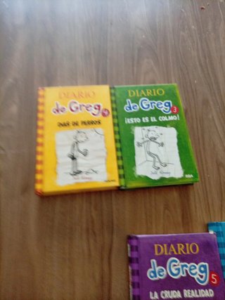 Colección diario de Greg. De libro 1 a 6