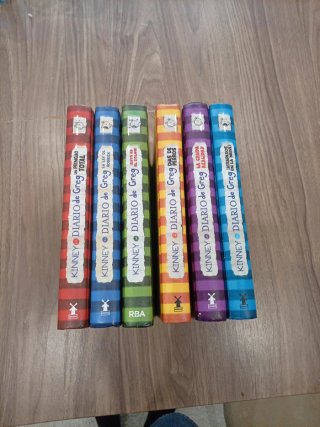 Colección diario de Greg. De libro 1 a 6