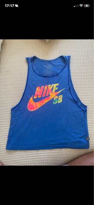 Camiseta Nike SB Tie Dye Azul Multicolor