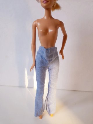 pantaloni jeans premaman Barbie