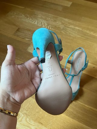 Sandalias Pura Lopez  / ante y piel