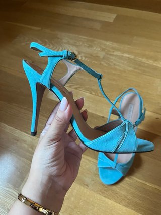 Sandalias Pura Lopez  / ante y piel