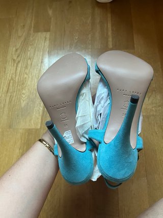 Sandalias Pura Lopez  / ante y piel